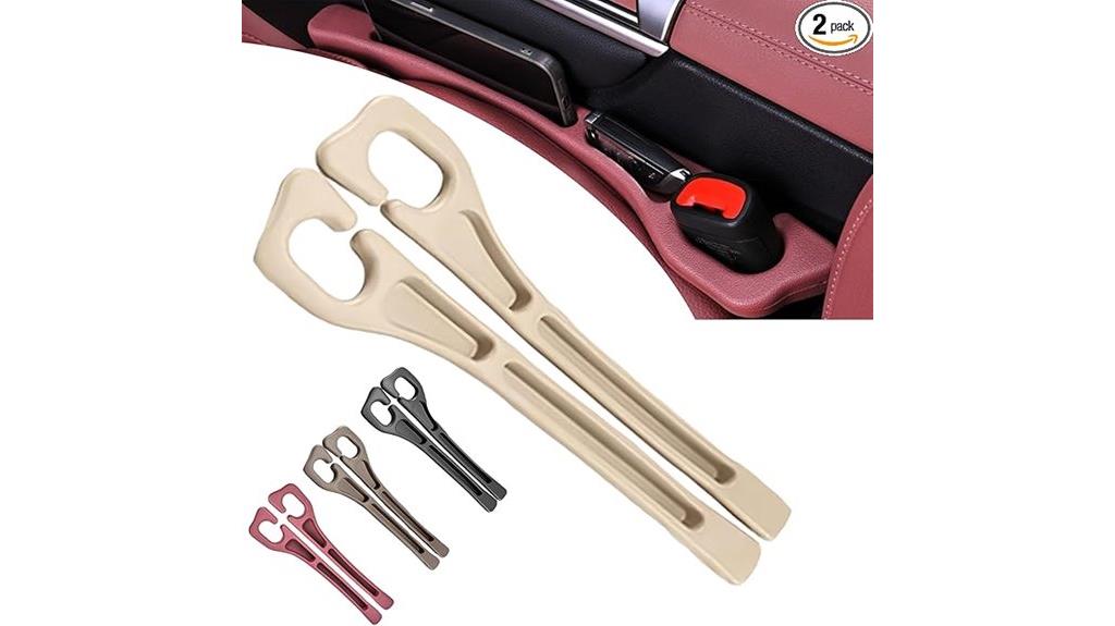 dual car seat gap fillers