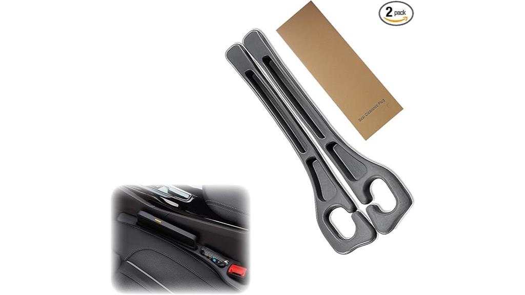 dual car seat gap fillers