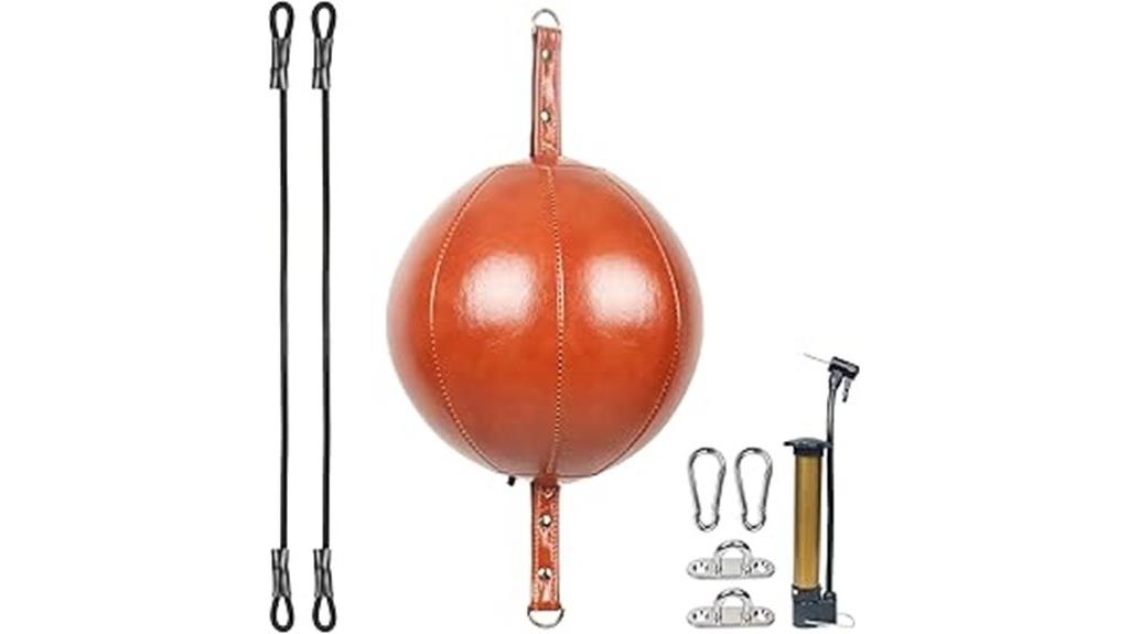 dual end punching bag