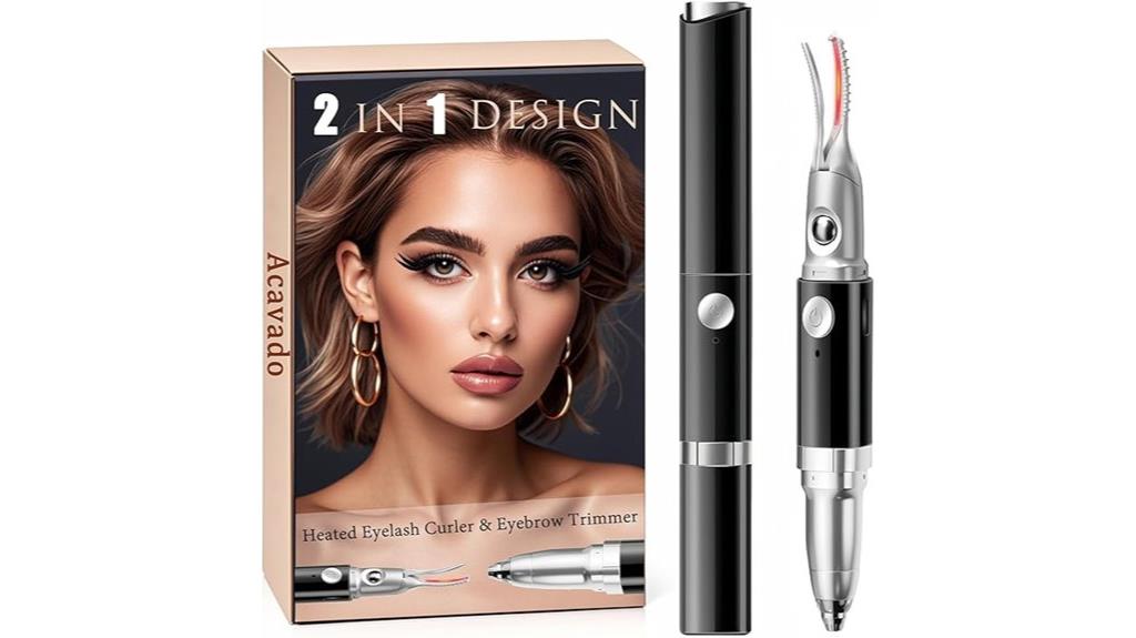 dual heated beauty tool