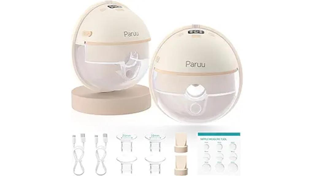 dual paruu hands free pump