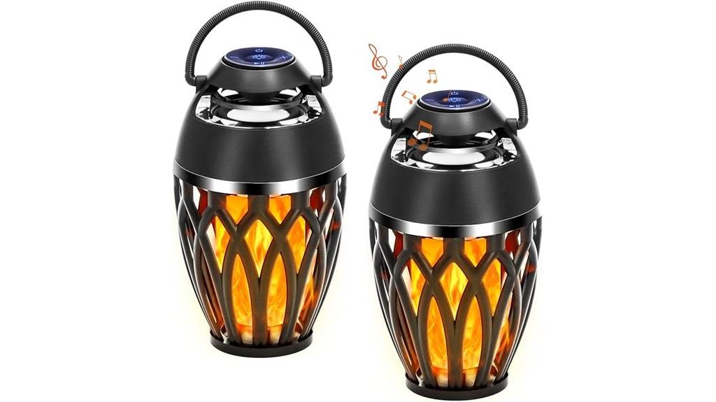 dual portable bluetooth speakers