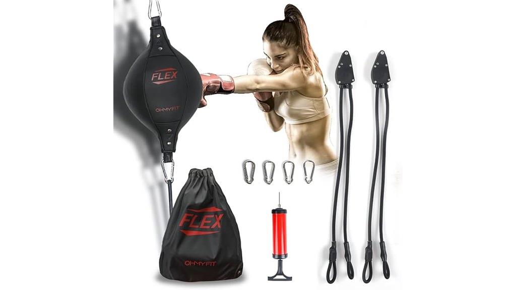 dual sided boxing bag