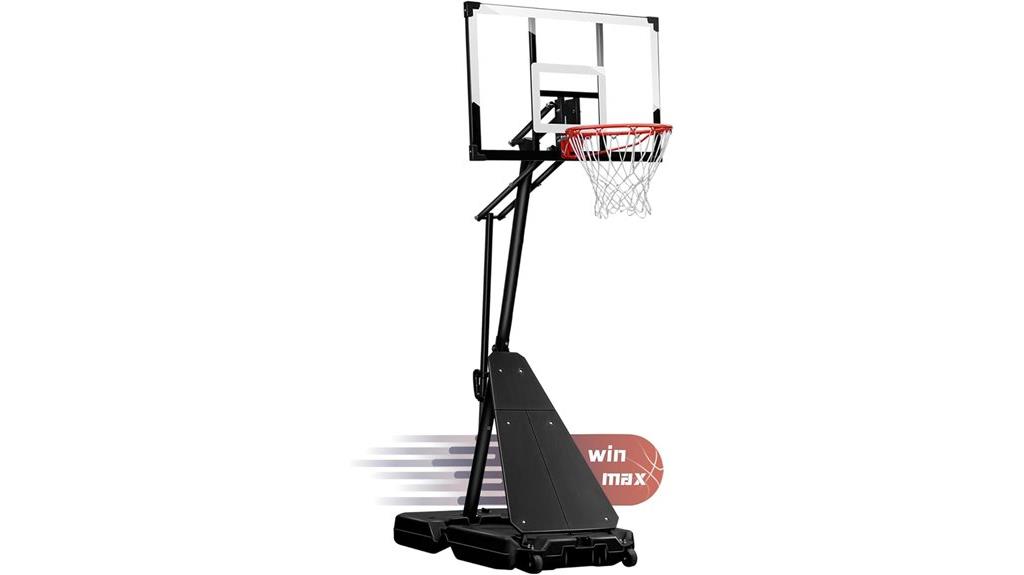 durable outdoor basketball hoop