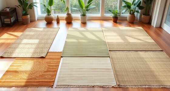 eco friendly bamboo silk rugs