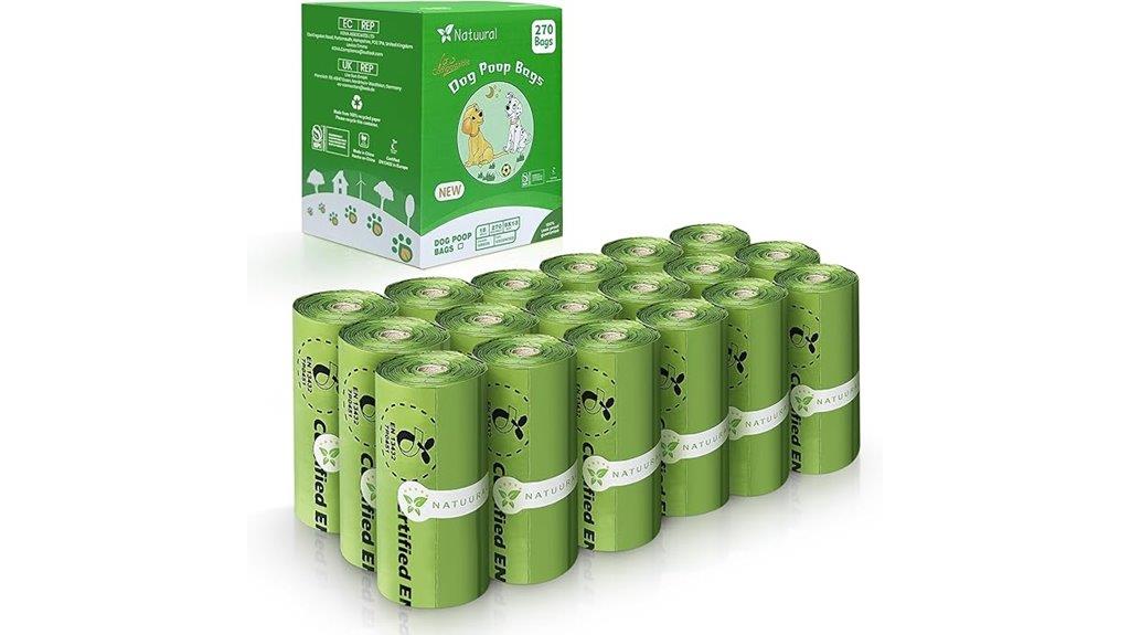 eco friendly compostable poop bags