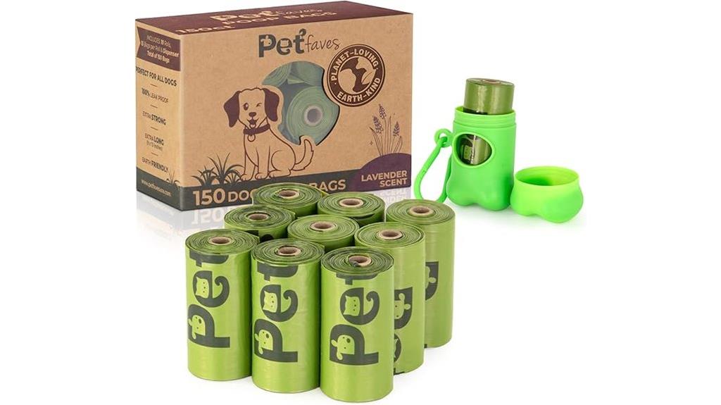 eco friendly leak proof waste bags