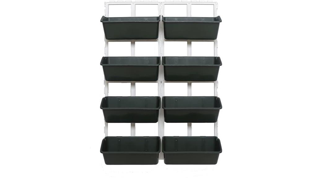 eight pocket vertical planter