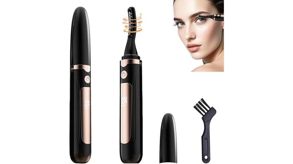 electric led heated eyelash curler