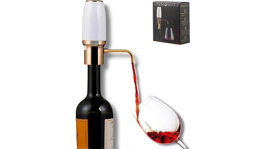 electric rechargeable wine dispenser