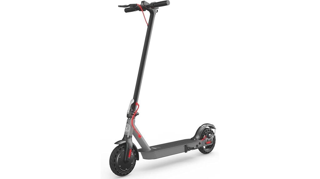electric scooter with large tires