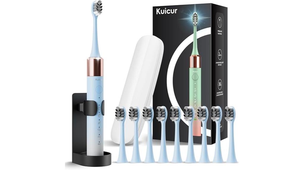 electric toothbrush with accessories