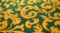 elegant durable silk rug