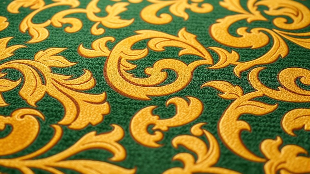 elegant durable silk rug