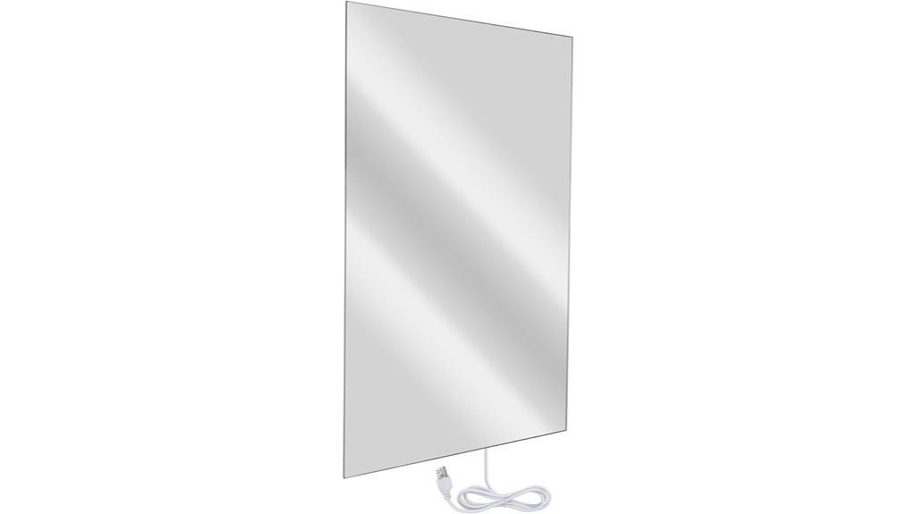 elegant ember glass heater