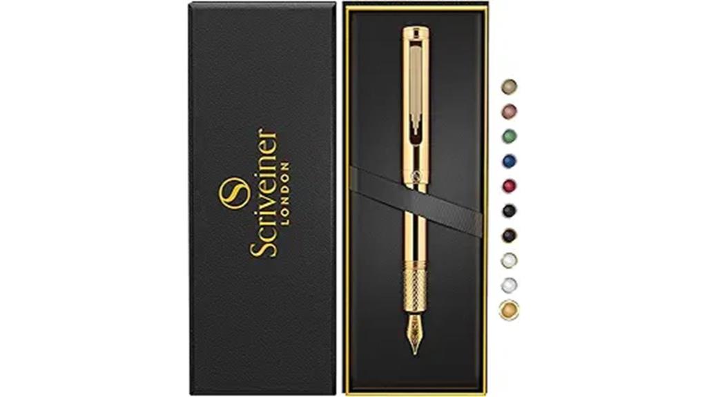 elegant gold luxury pen