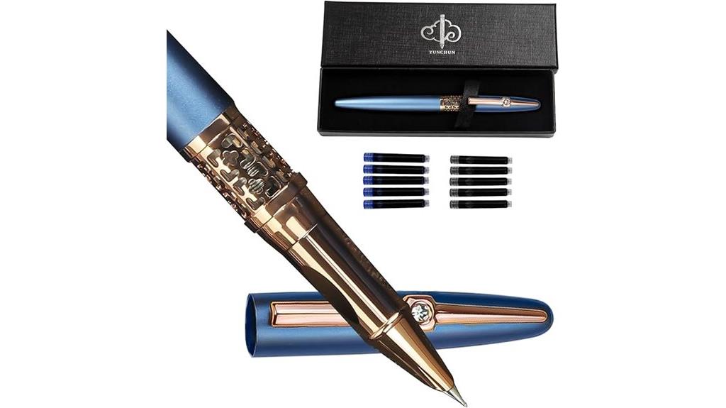 elegant refillable fountain pen