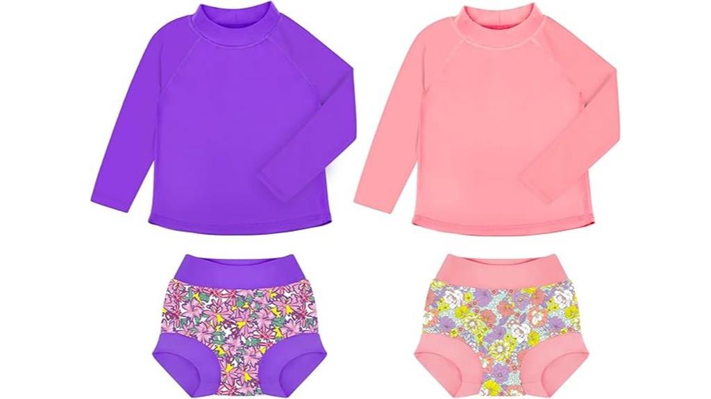 elephant themed baby swimwear