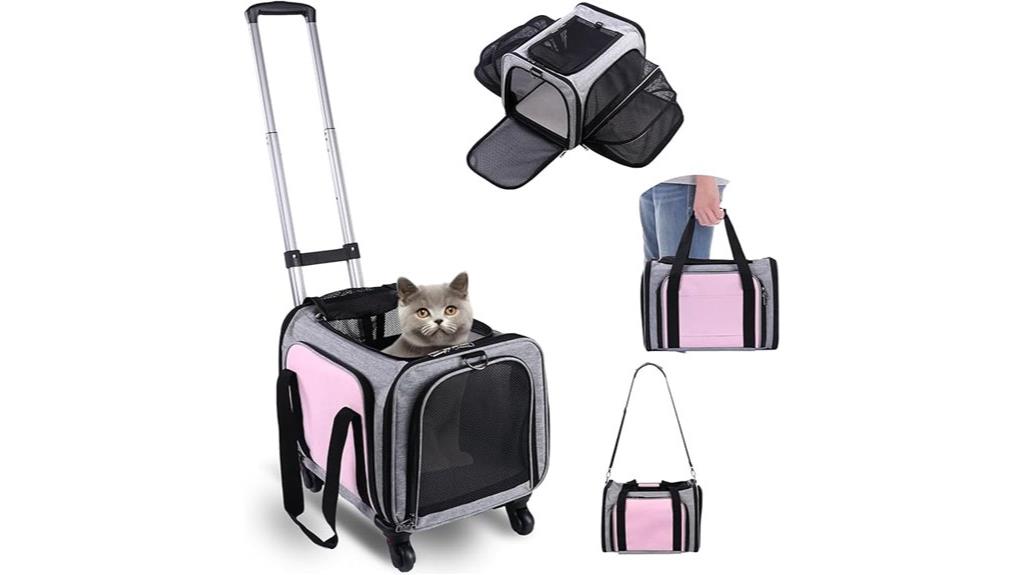 expandable airline pet carrier