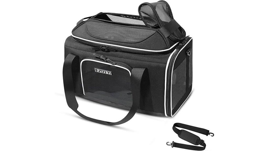 expandable carrier for small pets