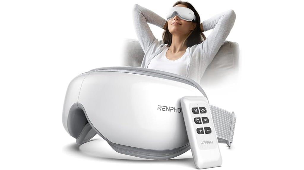 eye massager with heat