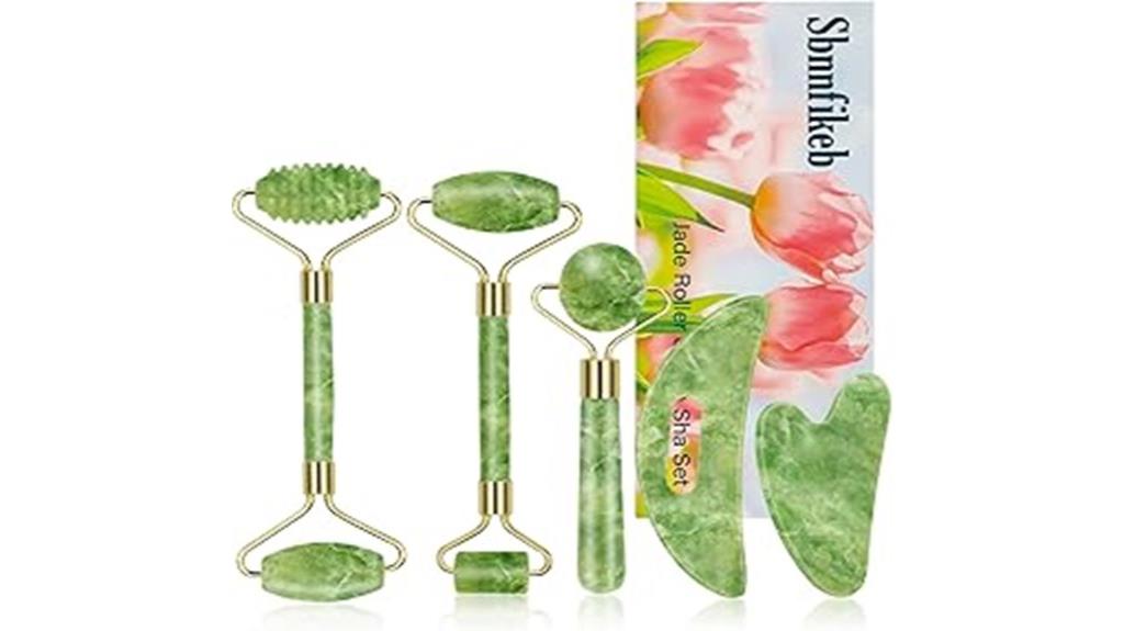 facial jade roller set