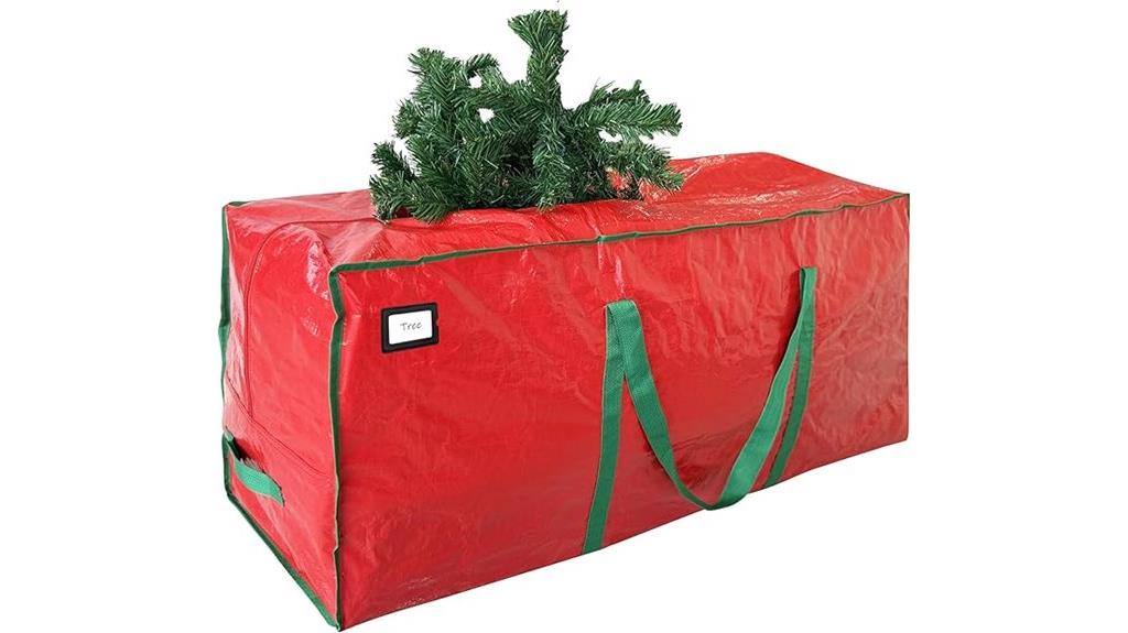 family christmas tree bag
