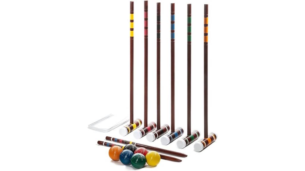 family friendly croquet game