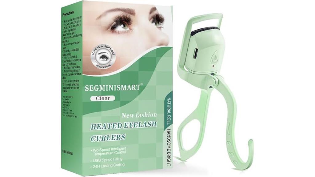 fast heat eyelash curler