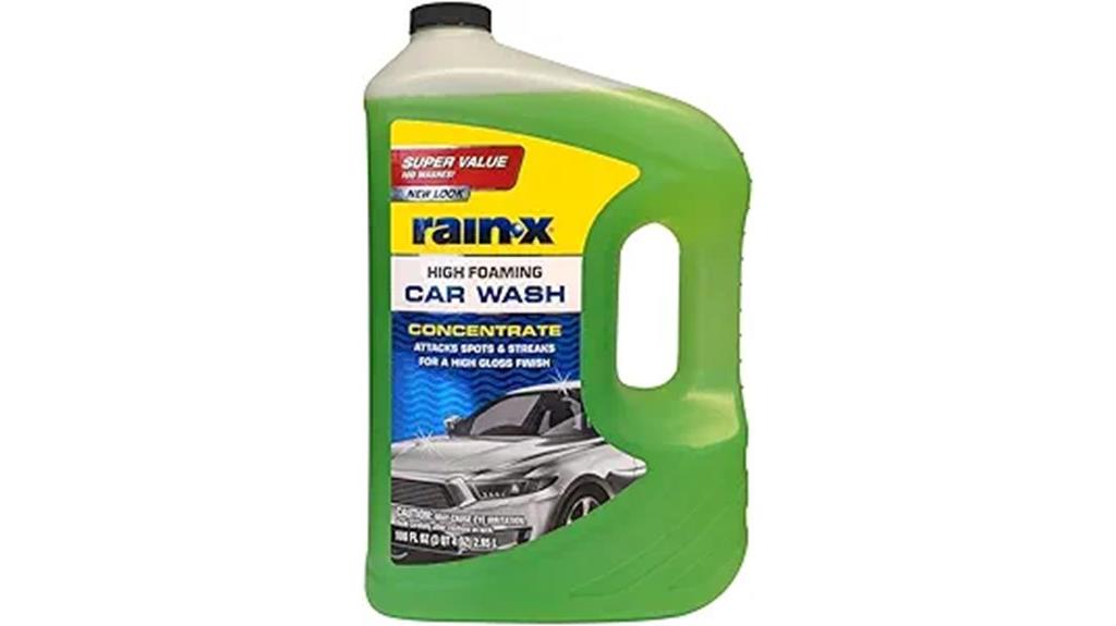 foaming rain x car wash