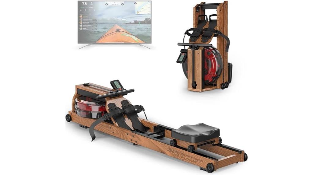 foldable bluetooth rower