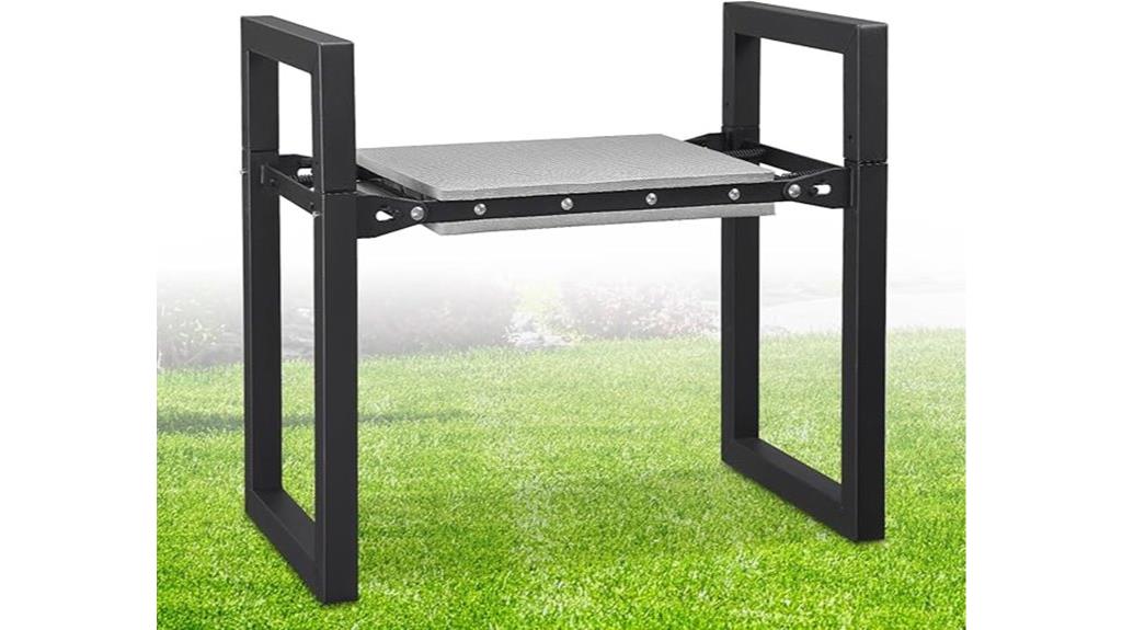 foldable garden kneeler stool