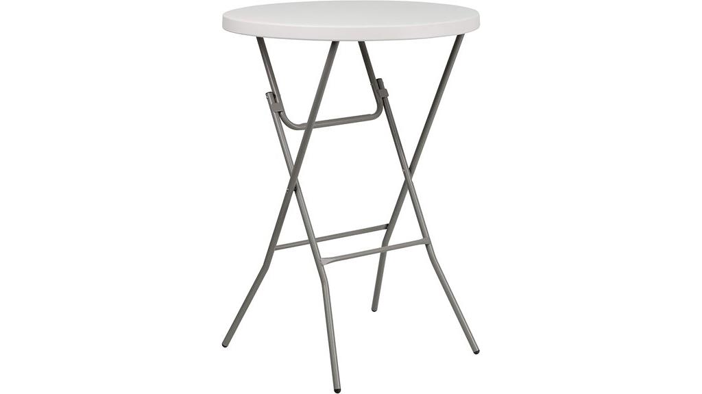folding bar height table
