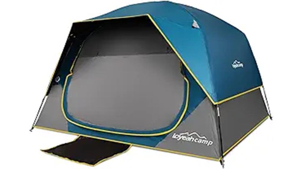 four person waterproof camping tent