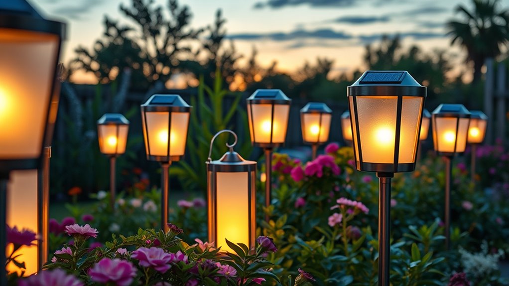 garden lanterns durability brightness style