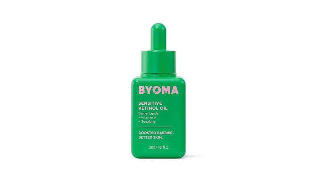 gentle retinol oil formulation