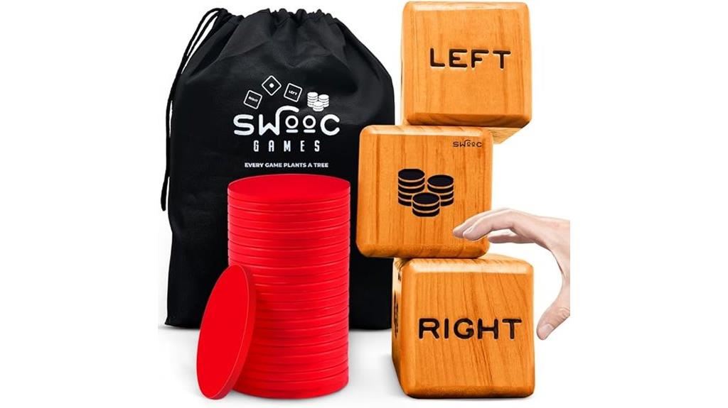 giant dice game set