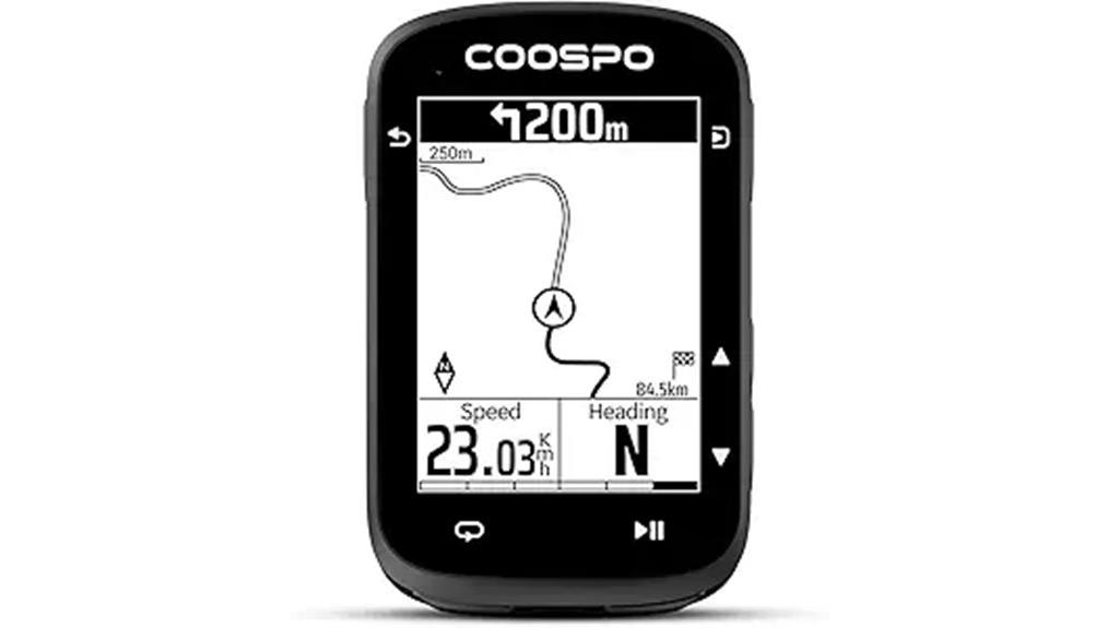 gps enabled wireless bike computer