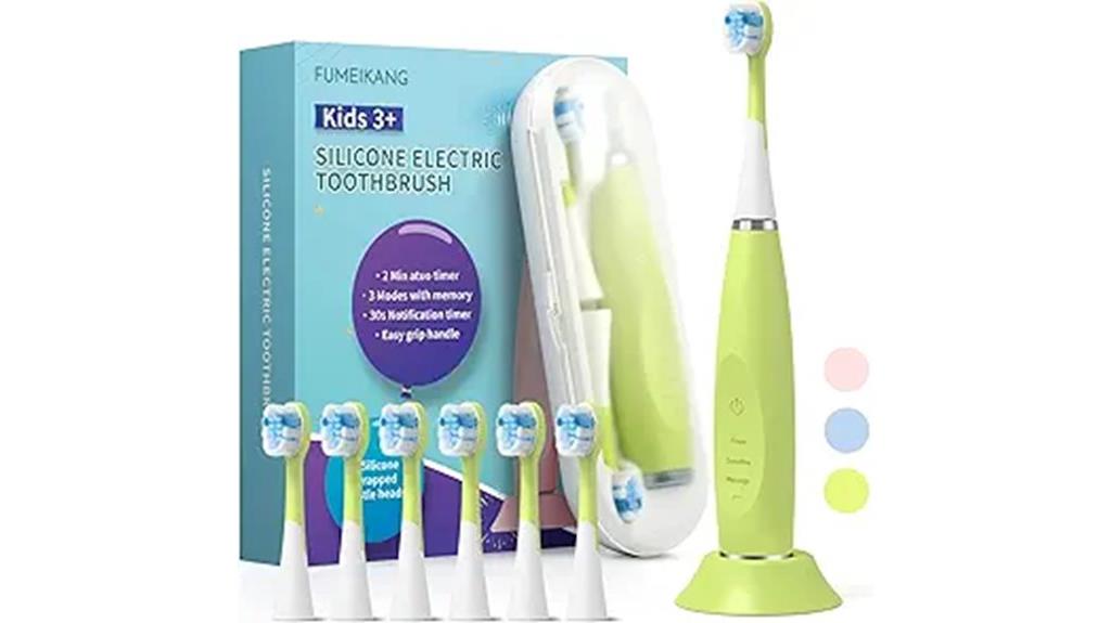 green kids sonic toothbrush