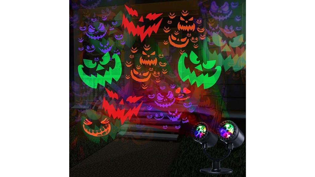 halloween outdoor projector lights