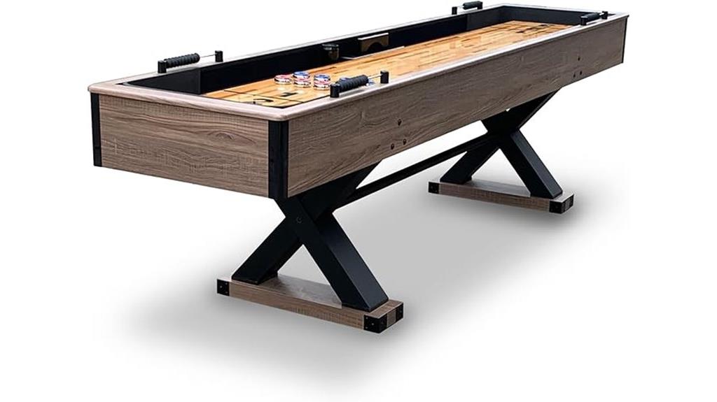 hathaway 9 ft shuffleboard table