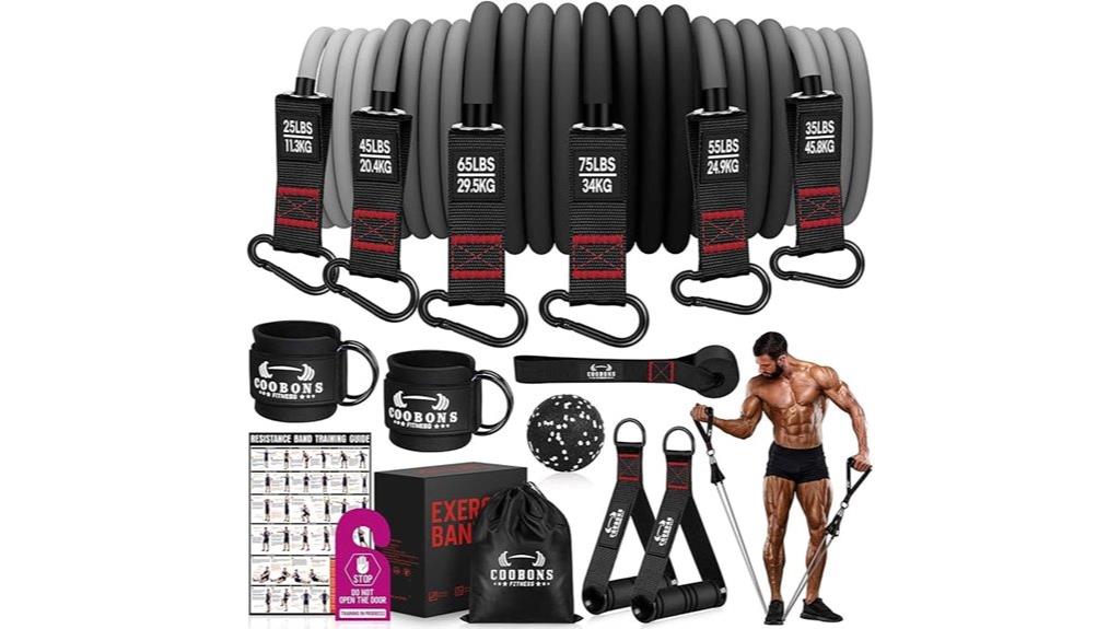 heavy 300lbs exercise bands