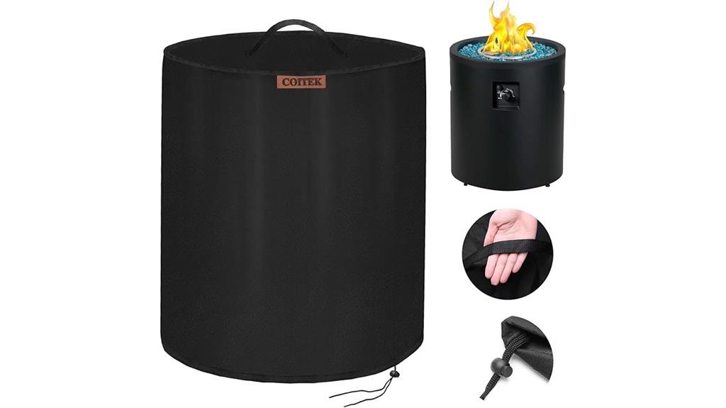 heavy duty fire pit cover