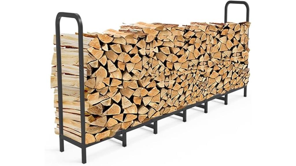 heavy duty firewood storage