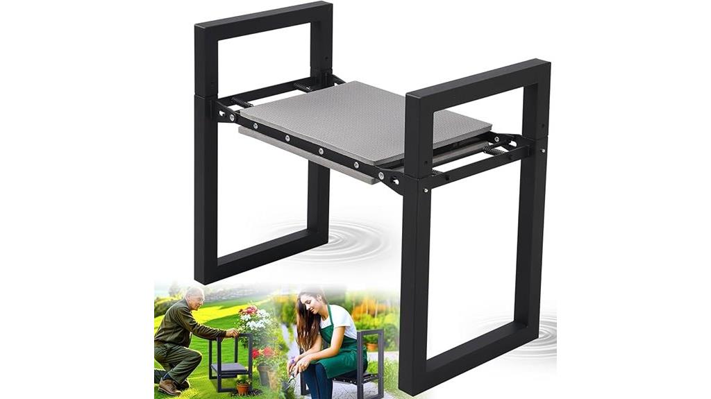 heavy duty foldable garden stool