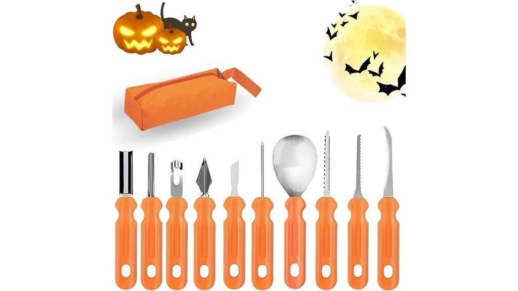 heavy duty pumpkin carving set
