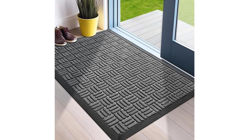 heavy duty waterproof welcome mat