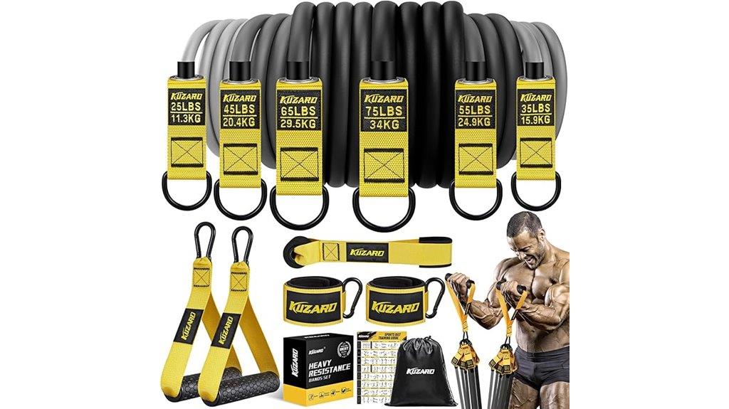 heavy resistance exercise bands