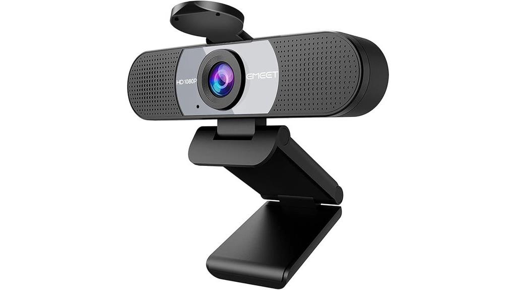 high definition webcam with microphones