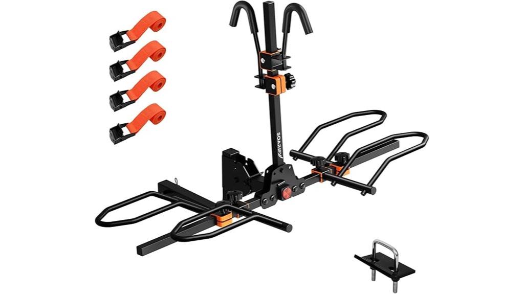 hitch mounted e bike carrier